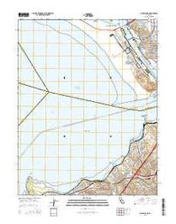 Mare Island California Current topographic map, 1:24000 scale, 7.5 X 7.5 Minute, Year 2015