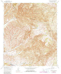 Margarita Peak California Historical topographic map, 1:24000 scale, 7.5 X 7.5 Minute, Year 1968
