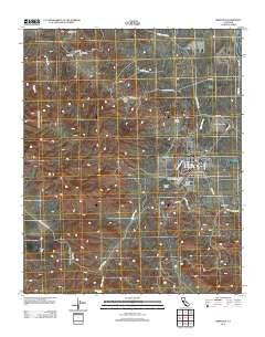 Maricopa California Historical topographic map, 1:24000 scale, 7.5 X 7.5 Minute, Year 2012