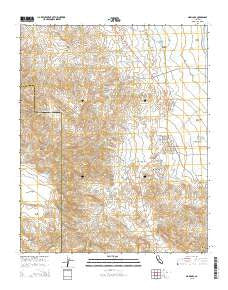 Maricopa California Current topographic map, 1:24000 scale, 7.5 X 7.5 Minute, Year 2015
