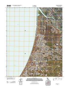 Marina California Historical topographic map, 1:24000 scale, 7.5 X 7.5 Minute, Year 2012