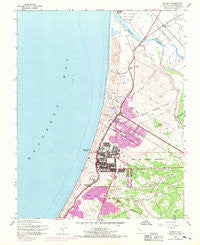 Marina California Historical topographic map, 1:24000 scale, 7.5 X 7.5 Minute, Year 1947