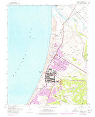 Marina California Historical topographic map, 1:24000 scale, 7.5 X 7.5 Minute, Year 1947