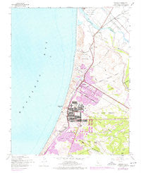 Marina California Historical topographic map, 1:24000 scale, 7.5 X 7.5 Minute, Year 1947