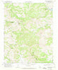 Mariposa Peak California Historical topographic map, 1:24000 scale, 7.5 X 7.5 Minute, Year 1969