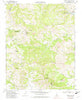 Mariposa Peak California Historical topographic map, 1:24000 scale, 7.5 X 7.5 Minute, Year 1969