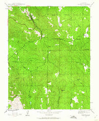 Mariposa California Historical topographic map, 1:24000 scale, 7.5 X 7.5 Minute, Year 1947