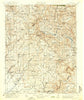 Mariposa California Historical topographic map, 1:125000 scale, 30 X 30 Minute, Year 1912
