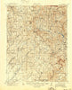 Mariposa California Historical topographic map, 1:125000 scale, 30 X 30 Minute, Year 1912