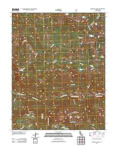 Mariposa Grove California Historical topographic map, 1:24000 scale, 7.5 X 7.5 Minute, Year 2012