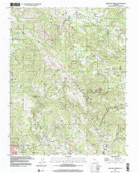 Mark West Springs California Historical topographic map, 1:24000 scale, 7.5 X 7.5 Minute, Year 1998