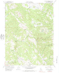 Mark West Springs California Historical topographic map, 1:24000 scale, 7.5 X 7.5 Minute, Year 1958