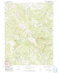 Mark West Springs California Historical topographic map, 1:24000 scale, 7.5 X 7.5 Minute, Year 1993