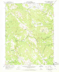 Mark West Springs California Historical topographic map, 1:24000 scale, 7.5 X 7.5 Minute, Year 1958
