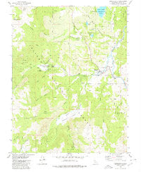 Markleeville California Historical topographic map, 1:24000 scale, 7.5 X 7.5 Minute, Year 1979