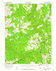 Markleeville California Historical topographic map, 1:62500 scale, 15 X 15 Minute, Year 1956