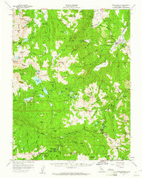 Markleeville California Historical topographic map, 1:62500 scale, 15 X 15 Minute, Year 1956