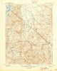 Markleeville California Historical topographic map, 1:125000 scale, 30 X 30 Minute, Year 1893