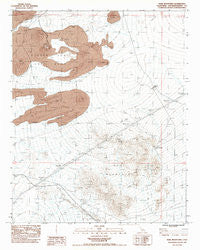 Marl Mountains California Historical topographic map, 1:24000 scale, 7.5 X 7.5 Minute, Year 1983