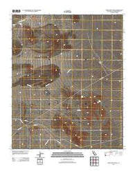 Marl Mountains California Historical topographic map, 1:24000 scale, 7.5 X 7.5 Minute, Year 2012