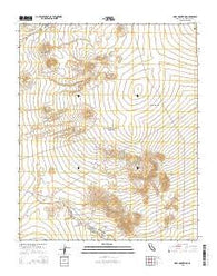 Marl Mountains California Current topographic map, 1:24000 scale, 7.5 X 7.5 Minute, Year 2015