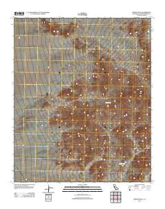Martins Well California Historical topographic map, 1:24000 scale, 7.5 X 7.5 Minute, Year 2012