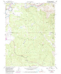 Martis Peak California Historical topographic map, 1:24000 scale, 7.5 X 7.5 Minute, Year 1955