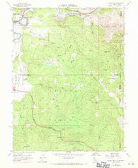 Martis Peak California Historical topographic map, 1:24000 scale, 7.5 X 7.5 Minute, Year 1955