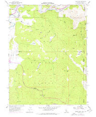 Martis Peak California Historical topographic map, 1:24000 scale, 7.5 X 7.5 Minute, Year 1955