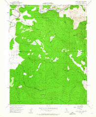 Martis Peak California Historical topographic map, 1:24000 scale, 7.5 X 7.5 Minute, Year 1955