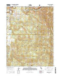 Martis Peak California Current topographic map, 1:24000 scale, 7.5 X 7.5 Minute, Year 2015