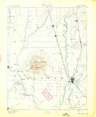 Marysville California Historical topographic map, 1:125000 scale, 30 X 30 Minute, Year 1894