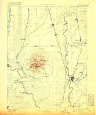 Marysville California Historical topographic map, 1:125000 scale, 30 X 30 Minute, Year 1895