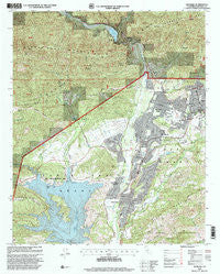 Matilija California Historical topographic map, 1:24000 scale, 7.5 X 7.5 Minute, Year 1995