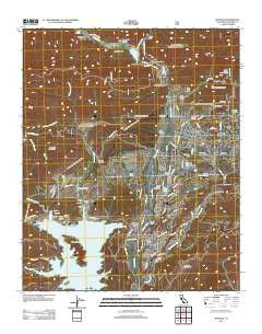 Matilija California Historical topographic map, 1:24000 scale, 7.5 X 7.5 Minute, Year 2012