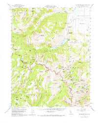 Matterhorn Peak California Historical topographic map, 1:62500 scale, 15 X 15 Minute, Year 1956