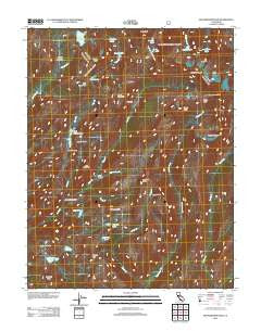 Matterhorn Peak California Historical topographic map, 1:24000 scale, 7.5 X 7.5 Minute, Year 2012