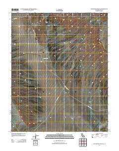 Maturango Peak NE California Historical topographic map, 1:24000 scale, 7.5 X 7.5 Minute, Year 2012