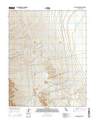 Maturango Peak SE California Current topographic map, 1:24000 scale, 7.5 X 7.5 Minute, Year 2015