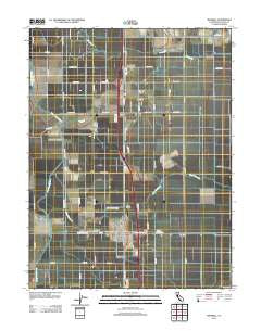 Maxwell California Historical topographic map, 1:24000 scale, 7.5 X 7.5 Minute, Year 2012