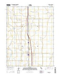 Maxwell California Current topographic map, 1:24000 scale, 7.5 X 7.5 Minute, Year 2015