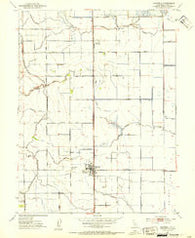Maxwell California Historical topographic map, 1:24000 scale, 7.5 X 7.5 Minute, Year 1952