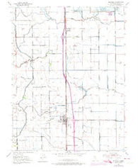 Maxwell California Historical topographic map, 1:24000 scale, 7.5 X 7.5 Minute, Year 1952