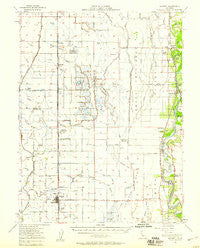Maxwell California Historical topographic map, 1:62500 scale, 15 X 15 Minute, Year 1952