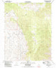 Mazourka Peak California Historical topographic map, 1:24000 scale, 7.5 X 7.5 Minute, Year 1982