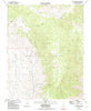 Mazourka Peak California Historical topographic map, 1:24000 scale, 7.5 X 7.5 Minute, Year 1982