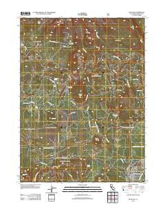 McCloud California Historical topographic map, 1:24000 scale, 7.5 X 7.5 Minute, Year 2012