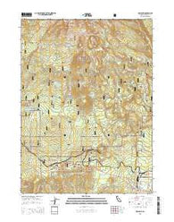 McCloud California Current topographic map, 1:24000 scale, 7.5 X 7.5 Minute, Year 2015