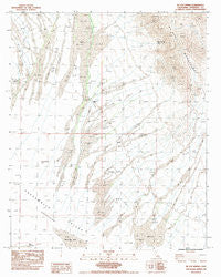 McCoy Spring California Historical topographic map, 1:24000 scale, 7.5 X 7.5 Minute, Year 1983