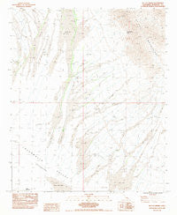 McCoy Spring California Historical topographic map, 1:24000 scale, 7.5 X 7.5 Minute, Year 1983